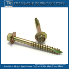 6.3*120mm Hex Flange Head Screw Drilling Point